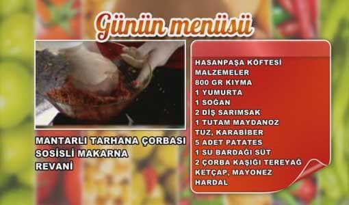 Günün Menüsü